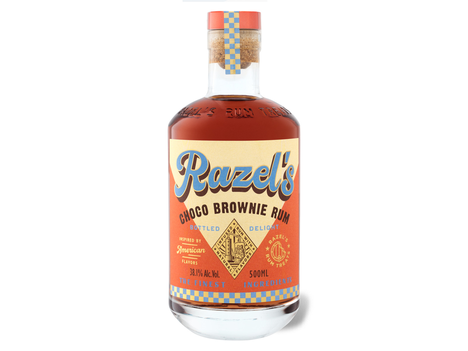 Vol LIDL | (Rum-Basis) Choco Razel\'s 38,1% Brownie