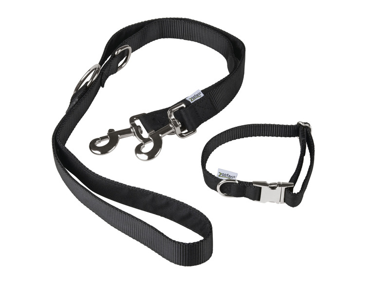 Gehe zu Vollbildansicht: zoofari® Hundehalsband mit Hundeleine - Bild 2