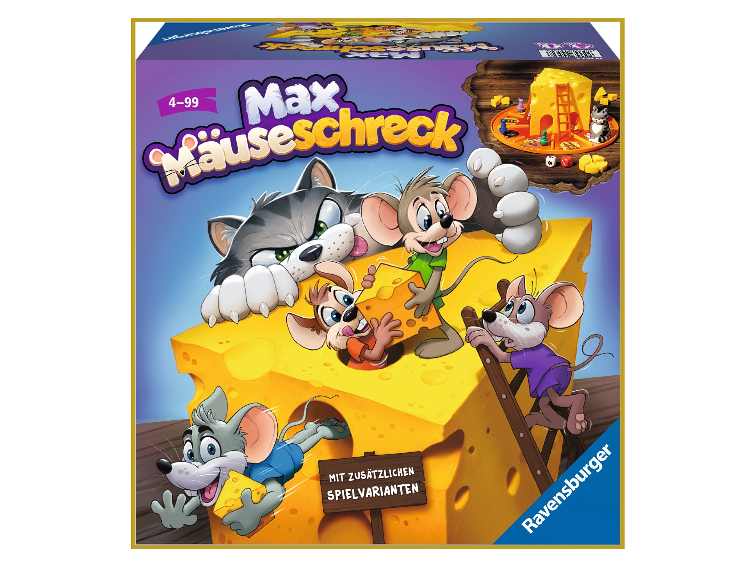 Ravensburger Kinder Gesellschaftsspiel (Max Mäuseschreck)