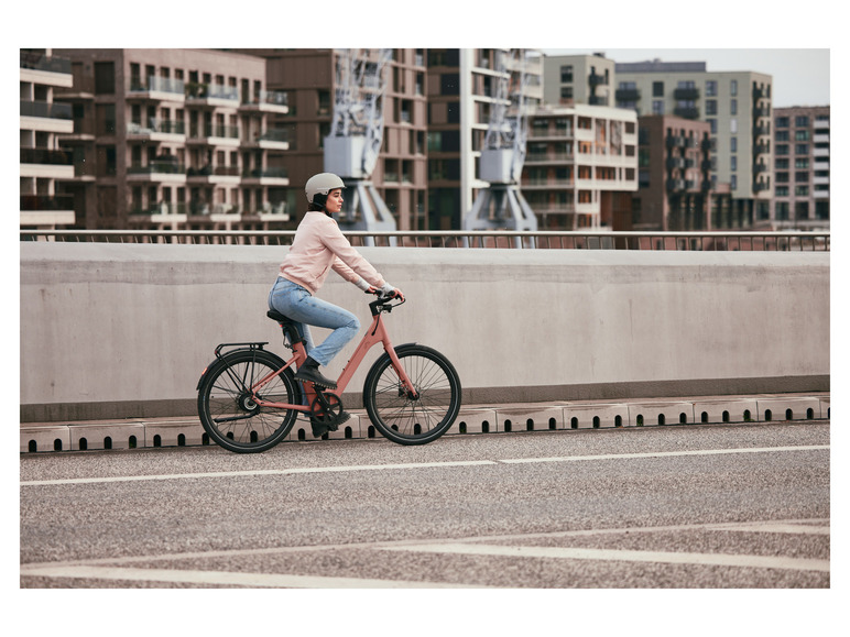 Gehe zu Vollbildansicht: CRIVIT Urban E-Bike Y.2 Berry Blush - Bild 4