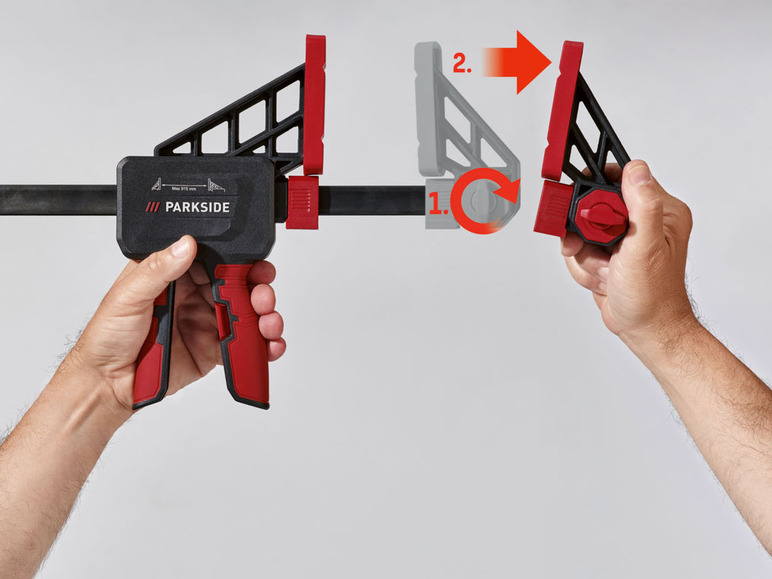 Gehe zu Vollbildansicht: PARKSIDE® Einhandzwinge »PEHZ 150 A1« / »PEHZ 915 A1«, mit Kreuznut - Bild 13