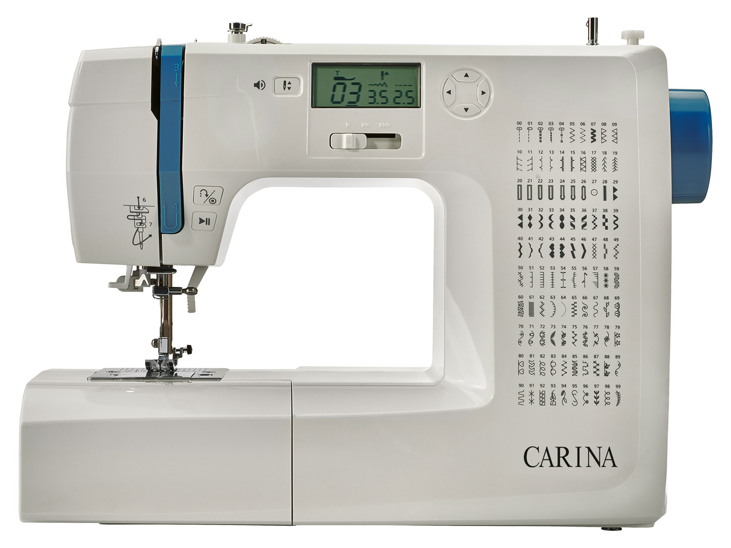 Stic… Carina 100 mit 100 Computernähmaschine A1«, »SCNM