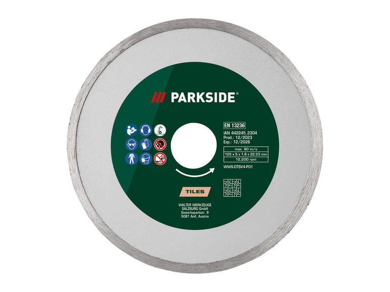 Gehe zu Vollbildansicht: PARKSIDE® Winkelschleiferzubehör, Ø 125 mm - Bild 6