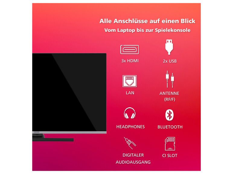 Gehe zu Vollbildansicht: TELEFUNKEN Fernseher »QUAN900M« QLED Android Smart TV 4K UHD - Bild 8