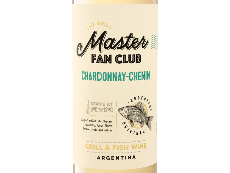 Weißwein trocken, Masters Grill Club 2022 Chardonnay-Chenin Fan Argentinien