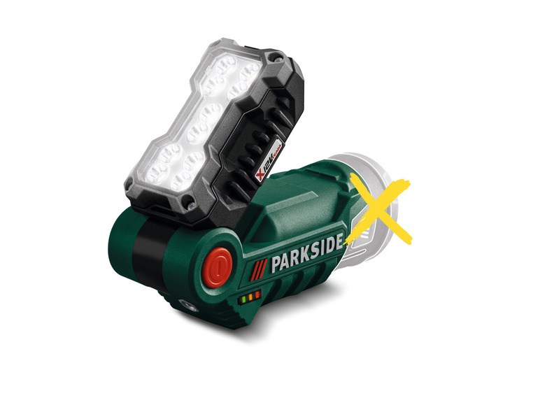 PARKSIDE® 12 V Akku-LED-Arbeitslicht »PLLA B2«, Akku 12 ohne Ladegerät und