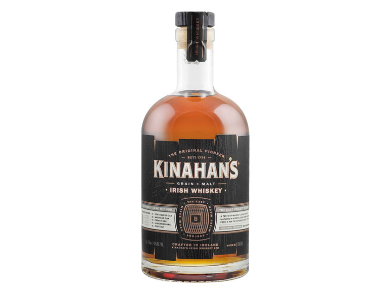 Gehe zu Vollbildansicht: Kinahan's Kasc Project Irish Whiskey 43% Vol - Bild 1