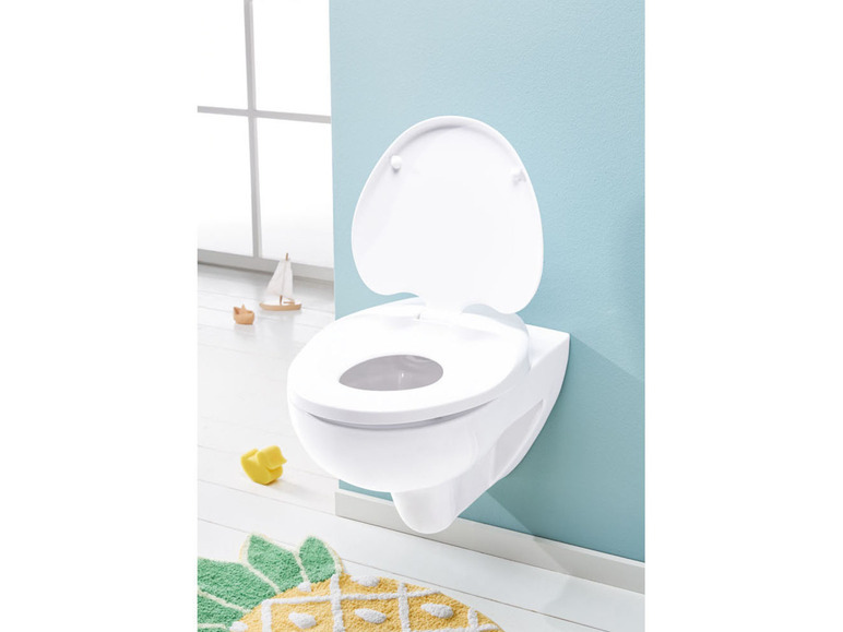 LIVARNO home WC-Sitz, mit integriertem 2-in-1, Kindersitz