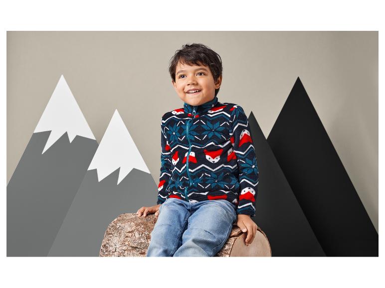 Gehe zu Vollbildansicht: lupilu® Kinder-Fleecejacke mit Stehkragen - Bild 6