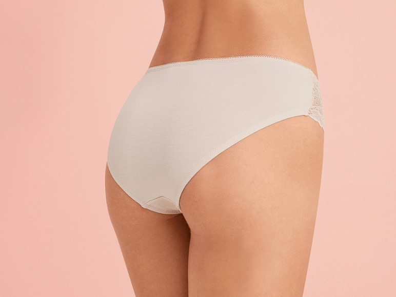 Gehe zu Vollbildansicht: esmara® Damen Slips, 3 Stück, mit Spitze - Bild 6