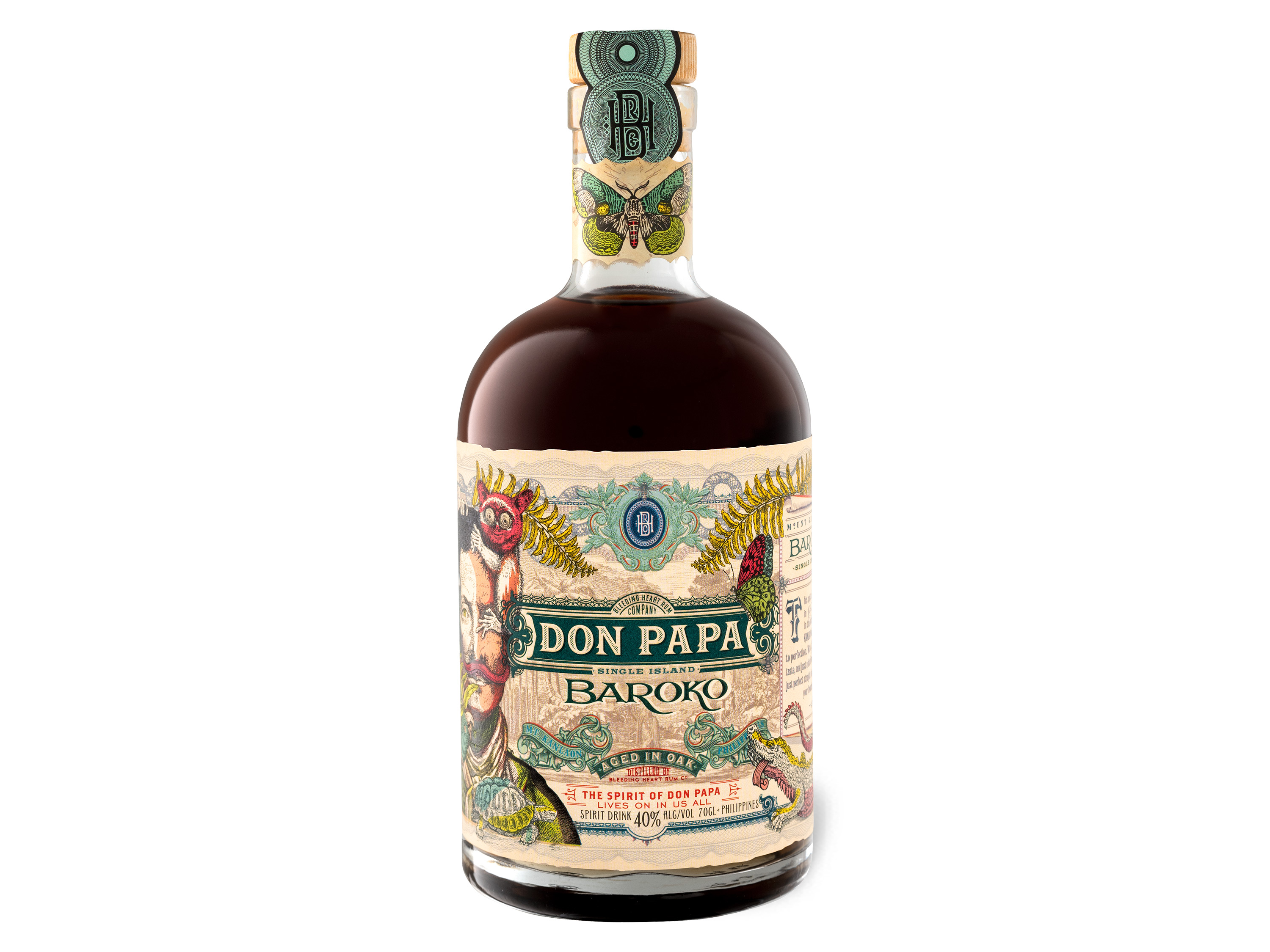 Don Papa Baroko (Rum-Basis) 40% Vol