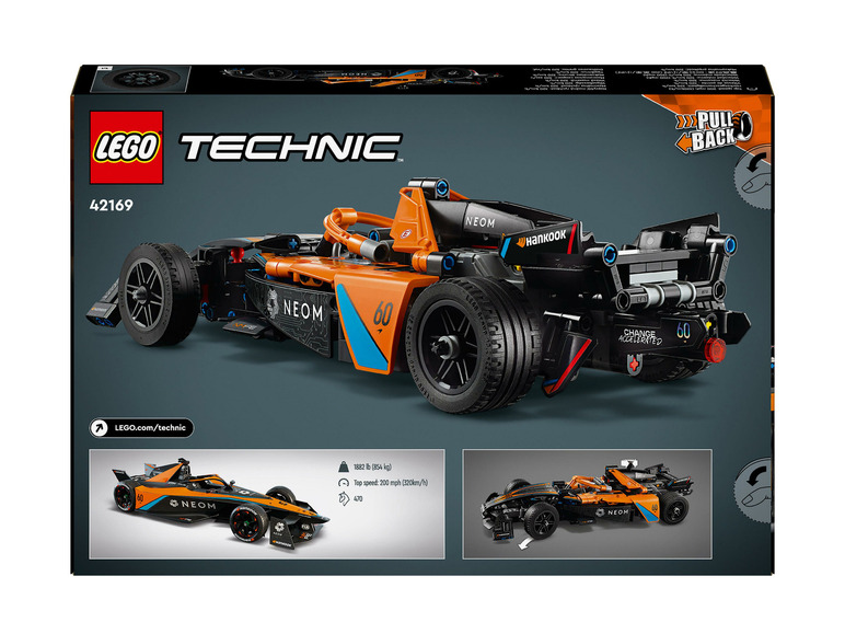 Gehe zu Vollbildansicht: LEGO® Technic 42169 »NEOM McLaren Formula E Race Car« - Bild 7