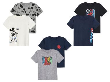 Kleinkinder T-Shirts, 2 Stück, mit Textildruck