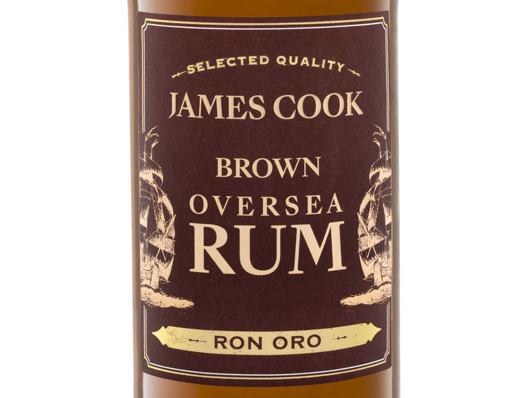 JAMES COOK Echter Übersee Rum 54% Vol