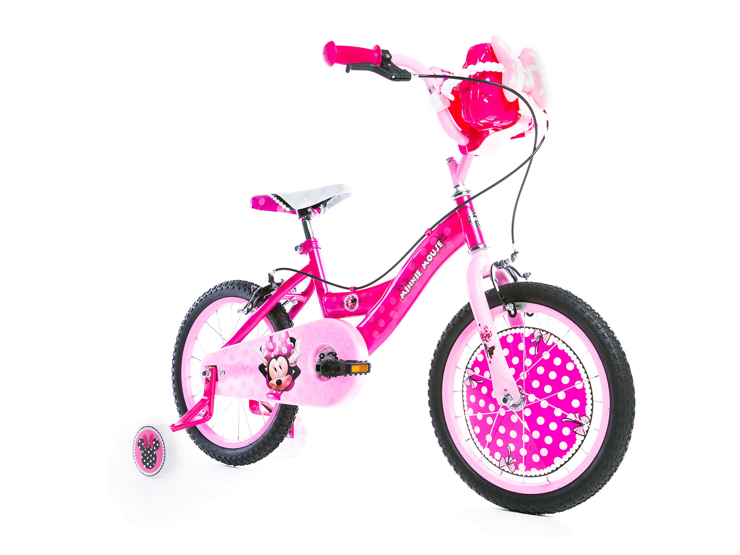 Huffy Kinderfahrrad 16 Zoll (Minnie, pink)