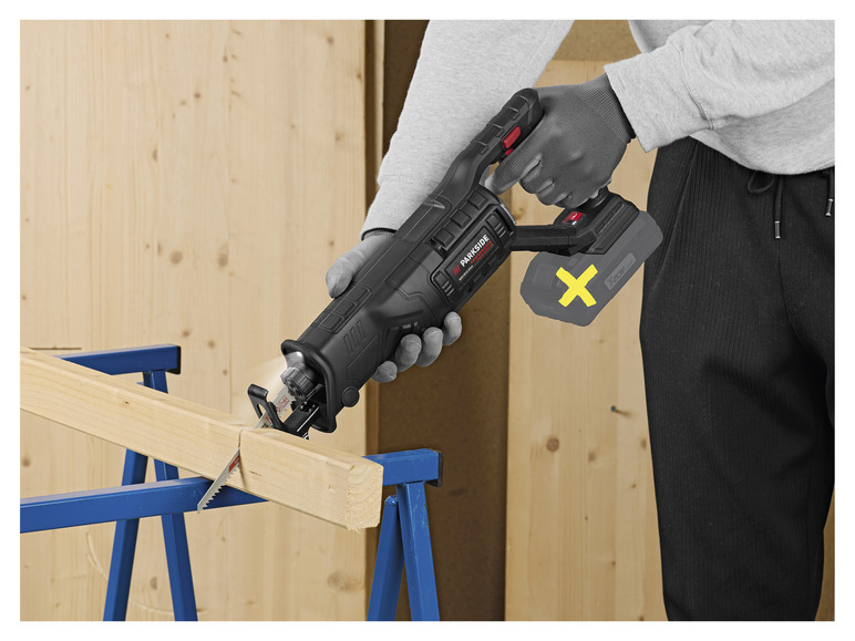 Gehe zu Vollbildansicht: PARKSIDE PERFORMANCE® 20 V Akku-Säbelsäge »PSSAP 2028 B2«, ohne Akku und Ladegerät - Bild 10