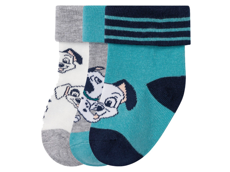 Gehe zu Vollbildansicht: Baby Jungen Socken, 3 Paar, mit Umschlagbund - Bild 9