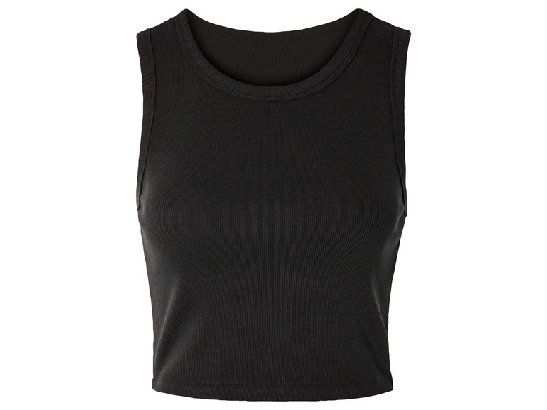 Gehe zu Vollbildansicht: esmara® Damen Crop-Tops mit Rundhalsausschnitt - Bild 18