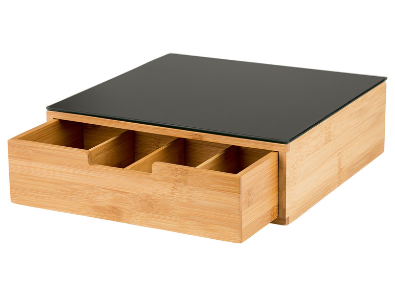 ERNESTO® Bambus-Schubladen-Box, mit Anti-Rutsch-Füßen