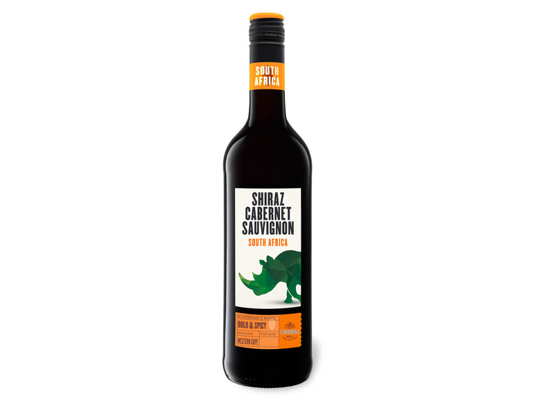 Rotwein trocken, Africa Shiraz/Cabernet Sauvignon South CIMAROSA 2021 Südafrika