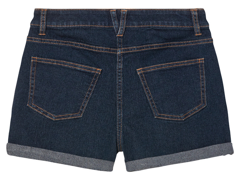 Gehe zu Vollbildansicht: pepperts!® Kinder Jeansshorts in Krempeloptik - Bild 4