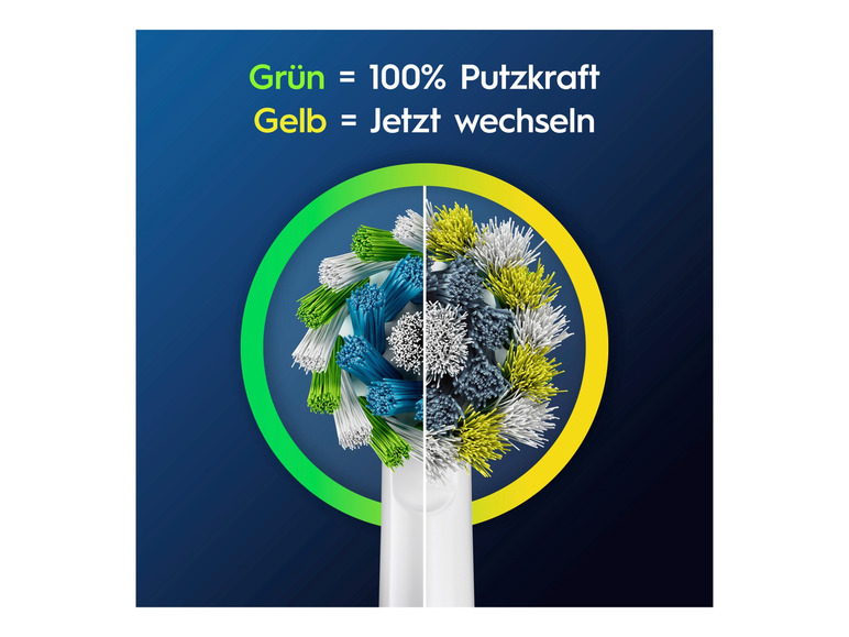 Gehe zu Vollbildansicht: Oral-B Aufsteckbürsten »Pro CrossAction«, mit innovativen X-förmigen Borsten - Bild 9