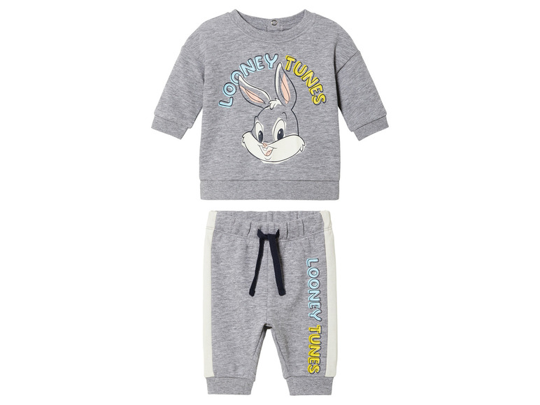 Gehe zu Vollbildansicht: Baby Jogginganzug mit Looney Tunes-Motiv - Bild 2