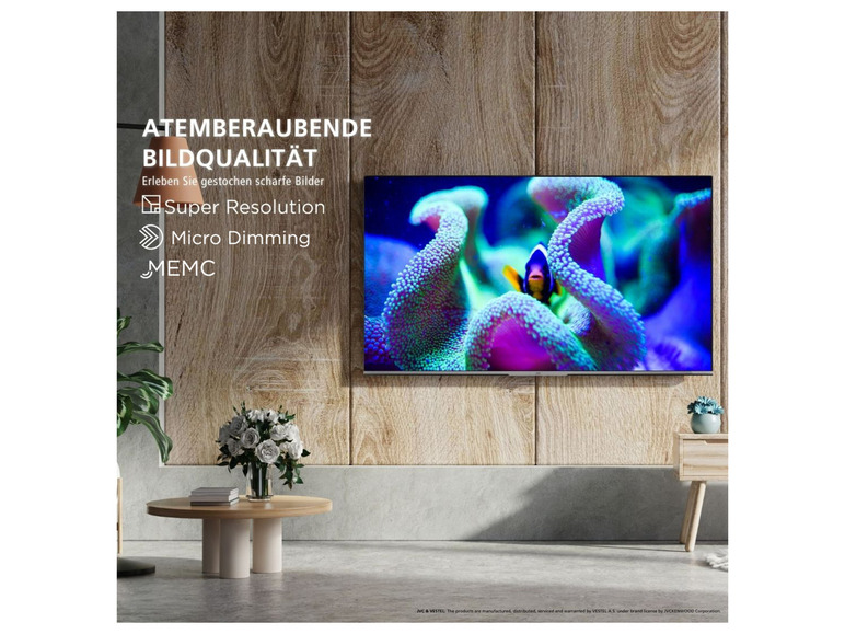 Gehe zu Vollbildansicht: JVC Fernseher »LT-VGQ8255« QLED Google Smart TV 4K UHD - Bild 27