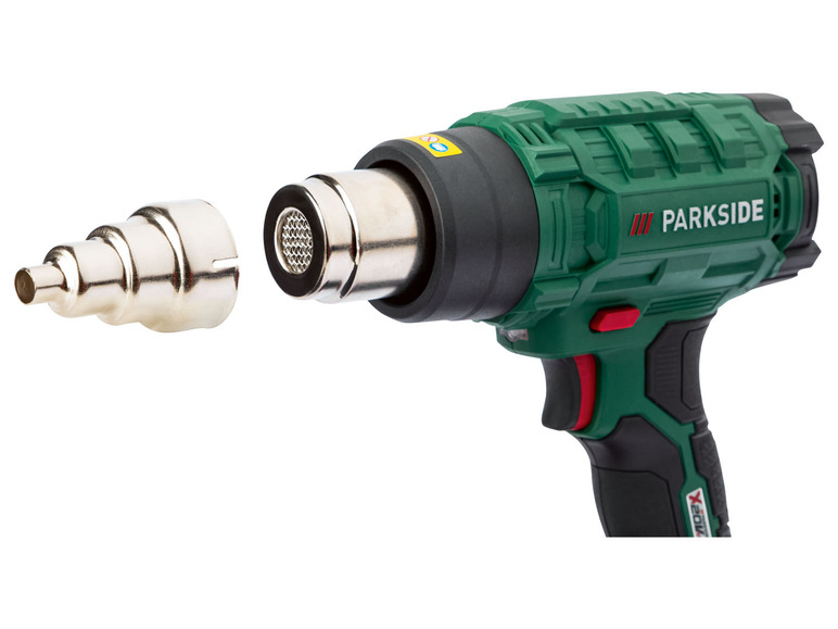 Gehe zu Vollbildansicht: PARKSIDE® 20 V Akku-Heißluftgebläse »PHLGA 20-Li B1«, mit Aufsätzen, ohne Akku und Ladegerät - Bild 6