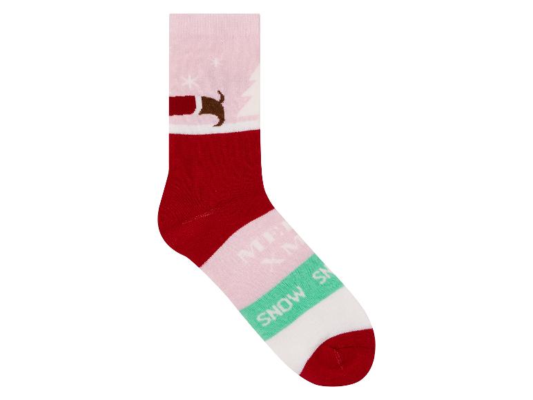 Gehe zu Vollbildansicht: pepperts!® Kinder Thermo-Socken, 2 Paar, mit Weihnachts-Designs - Bild 8