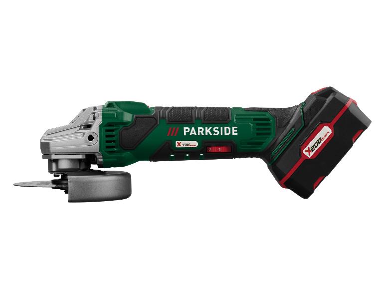 Gehe zu Vollbildansicht: PARKSIDE® 20 V / 4 Ah Akku-Winkelschleifer »PWSA 20-Li D4« Starterset, mit Akku und Ladegerät - Bild 10