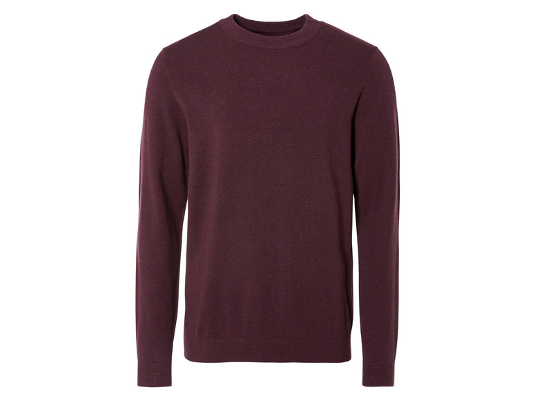 Gehe zu Vollbildansicht: LIVERGY® Herren Strickpullover, mit Rundhalsausschnitt - Bild 8