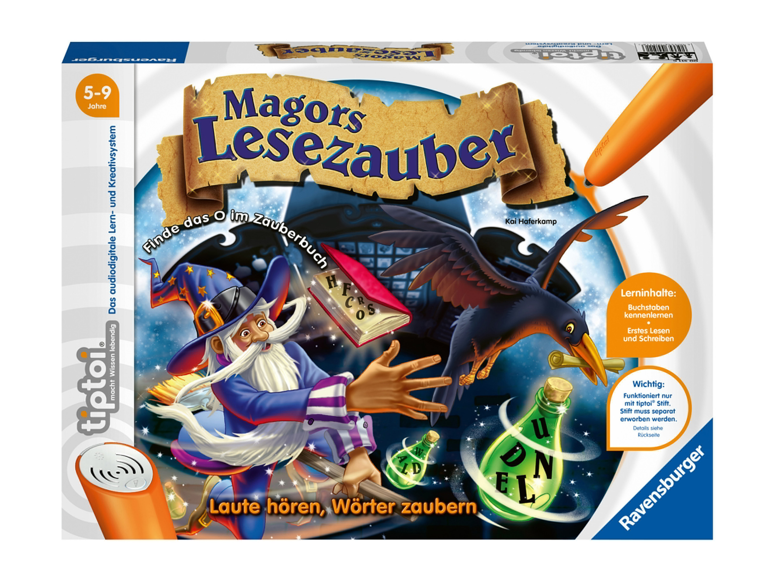 Ravensburger TipToi Spiele, Margors Lesezauber (Margors Lesezauber)