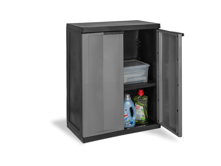 Gehe zu Vollbildansicht: LIVARNO home Kunststoffschrank, 85 % recycelter Kunststoff - Bild 2