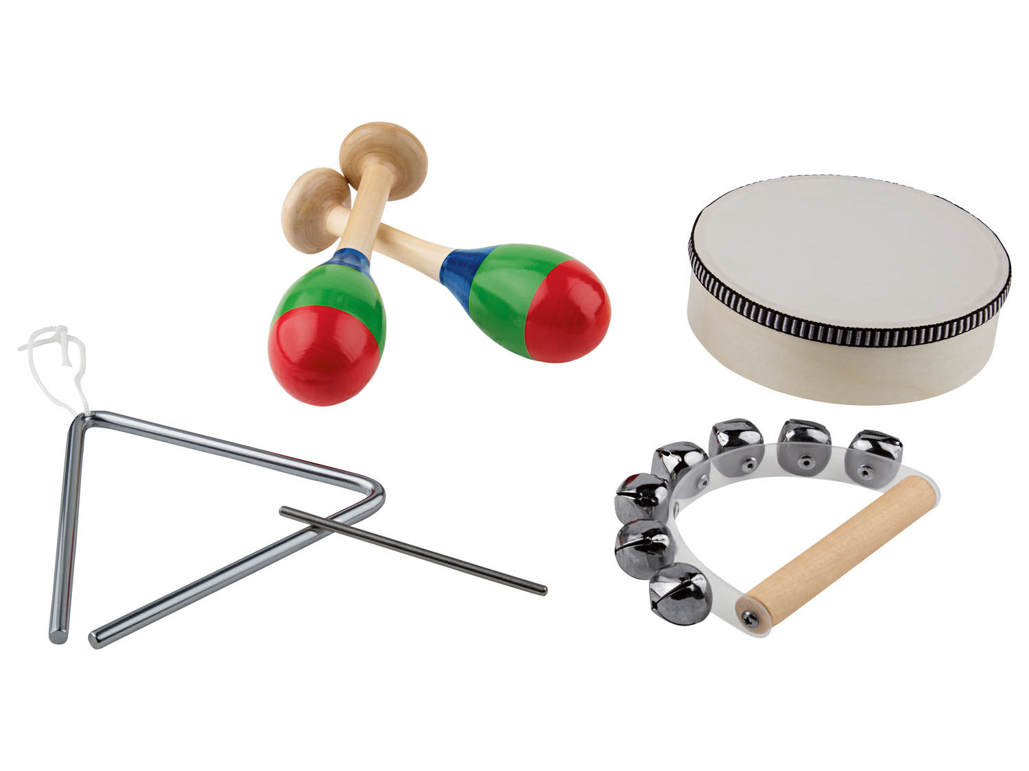 Kinder Musikspiele Set (Set mit Triangel)