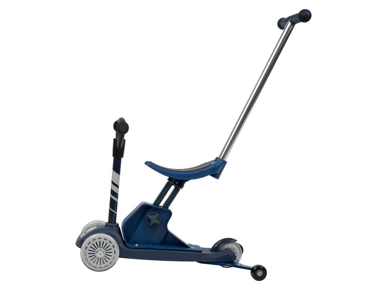 Gehe zu Vollbildansicht: Playtive 4-in-1 Tri-Scooter, mit höhenverstellbarem Sattel - Bild 3