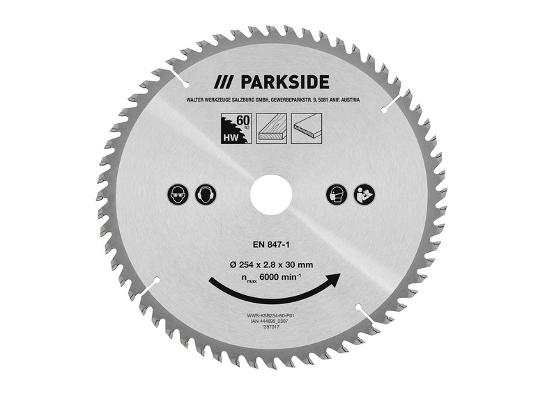 Gehe zu Vollbildansicht: PARKSIDE® Kreissägeblatt - Bild 6