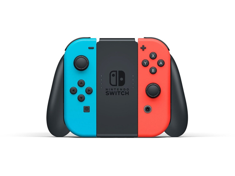 Gehe zu Vollbildansicht: Nintendo Switch Konsole Neon-Rot/Neon-Blau + Pokémon Strahlender Diamant - Bild 10