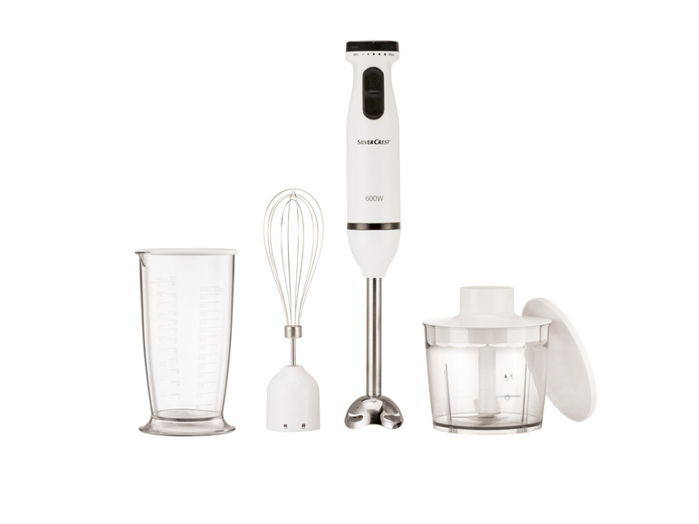 Gehe zu Vollbildansicht: SILVERCREST® KITCHEN TOOLS Stabmixer-Set »SSMS 600 E6 / SOSMS 600 E6«, 3-in-1 - Bild 7