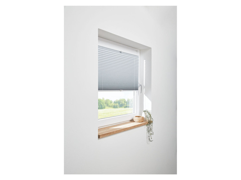 Gehe zu Vollbildansicht: LIVARNO home Thermo-Plissee Rollo für Fenster, 60 x 130 cm - Bild 2