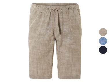 LIVERGY® Herren Shorts, aus reiner Baumwolle