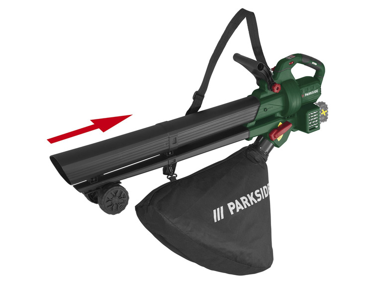 Gehe zu Vollbildansicht: PARKSIDE® 40 V Akku-Laubsauger/-bläser »PLSBA 40-Li A1«, ohne Akku und Ladegerät - Bild 5