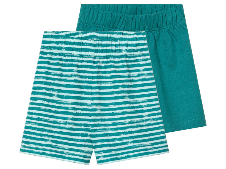 Gehe zu Vollbildansicht: lupilu® Baby Shorts, 2 Stück, aus reiner Baumwolle - Bild 9