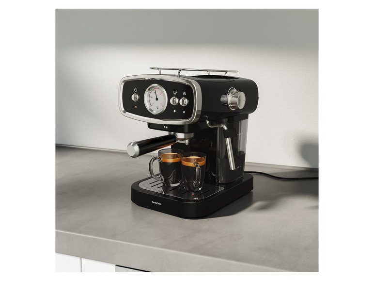 SILVERCREST® KITCHEN TOOLS Espressomaschine mit Siebträger-System »SEM 1050 A2«