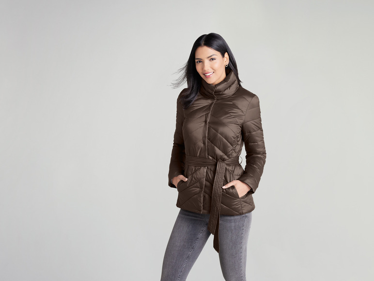Gehe zu Vollbildansicht: esmara® Damen Lightweight-Jacke in modischer Metallic-Optik - Bild 3