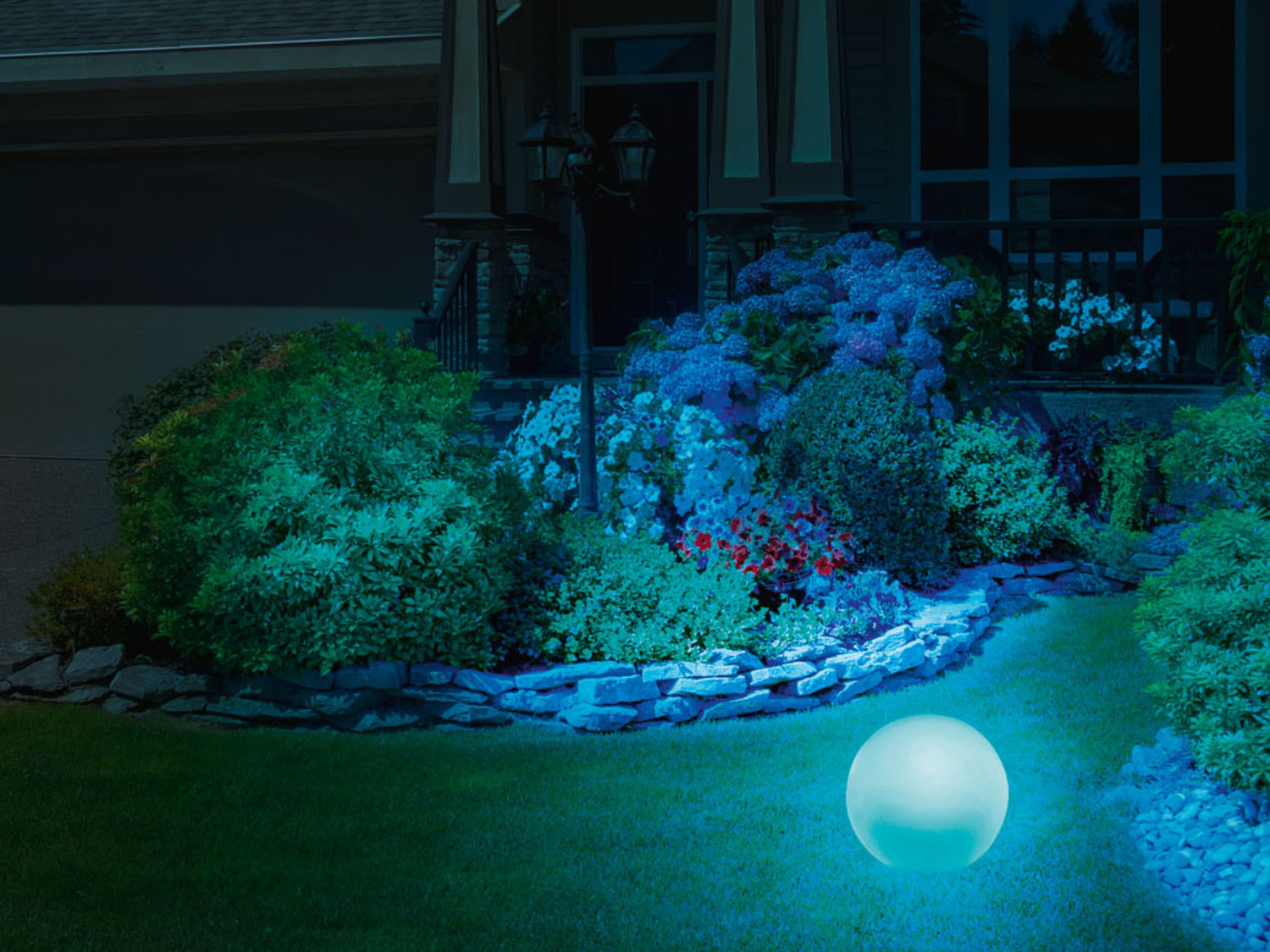Zigbee Smart LED Ho… Leuchtkugel, home ∅ 40 cm, LIVARNO