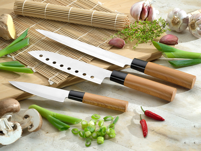 Esmeyer 3 Messerset asiatischen im Stil tlg.
