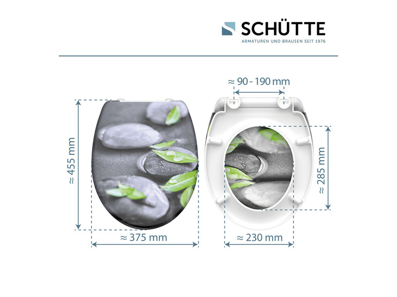 Gehe zu Vollbildansicht: Schütte WC Sitz, mit Absenkautomatik und Schnellverschluss - Bild 116