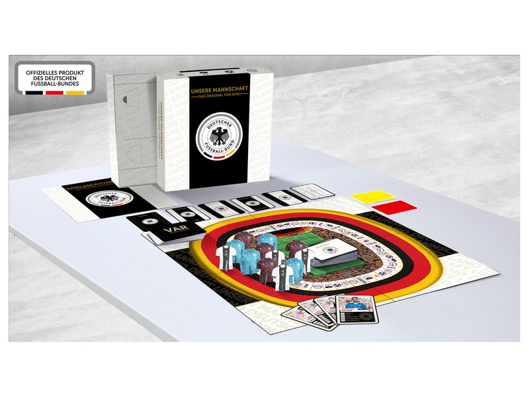 Gehe zu Vollbildansicht: UEFA EURO 2024 DFB-Brettspiel »Das Original Fanspiel«, mit 97 Spielerkarten - Bild 10