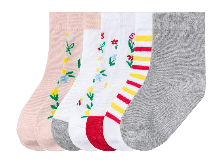 Gehe zu Vollbildansicht: lupilu® Kleinkinder Socken, 7 Paar, mit Bio-Baumwolle - Bild 2